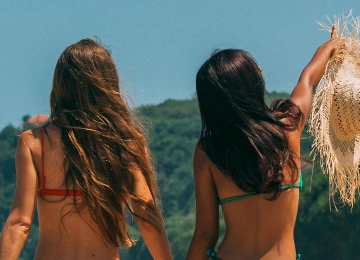 Frauen am Strand