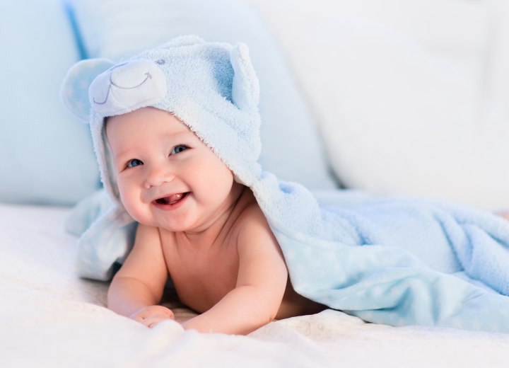 Lächelndes Baby