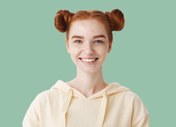 Mädchen mit roten Haaren