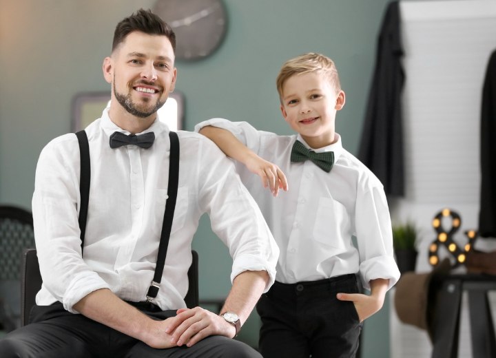 Vater und Sohn