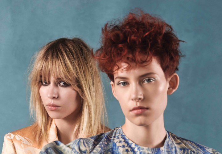 Trendfrisuren für langes und kurzes Haar
