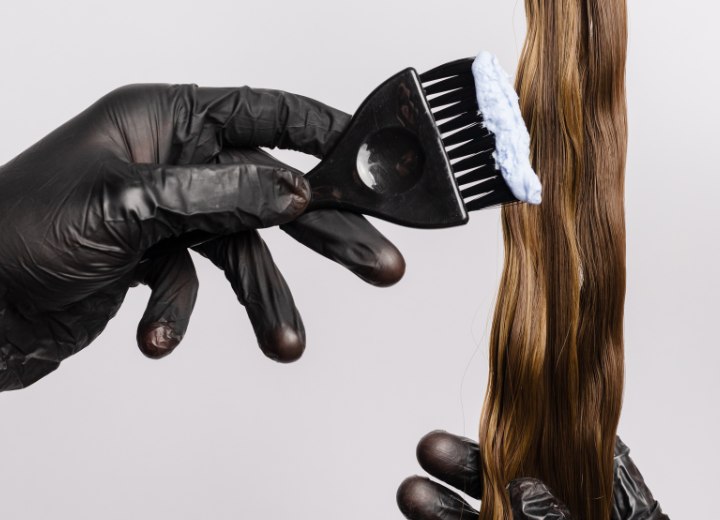 Haarfarbe ohne Ammoniak