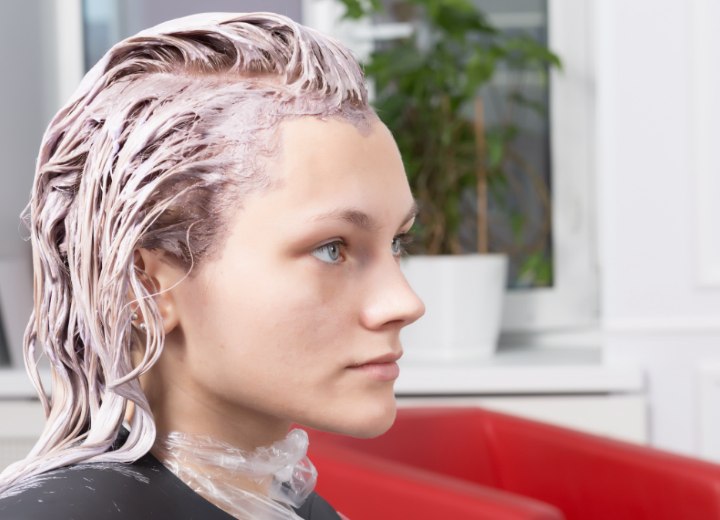 Haare färben