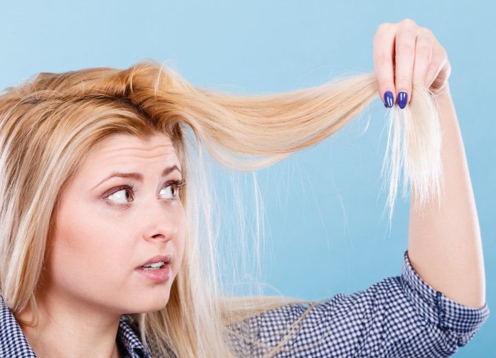 Haare überprüfen