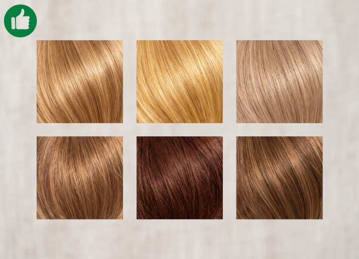 Schmeichelhafte Haarfarben bei rötlichem Teint