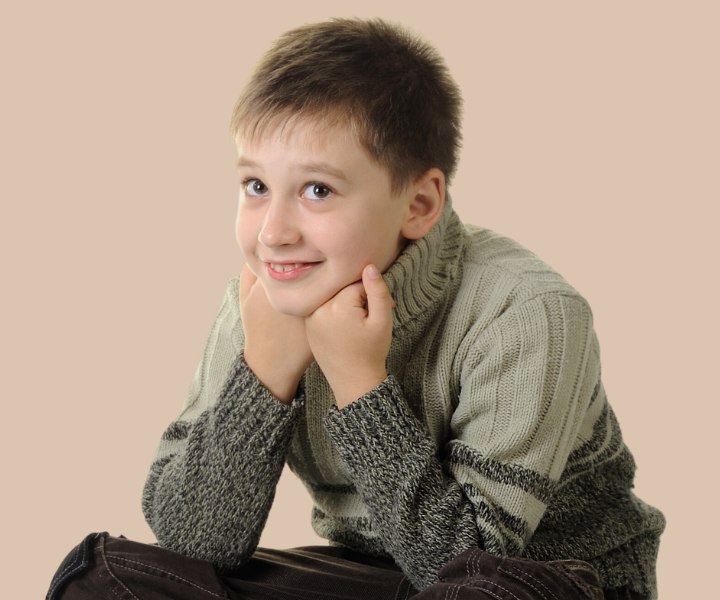 Kurze Haare für Jungen