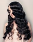 nostalgischen Locken