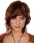 Lange Haare mit Stufen