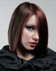 mittellanges Haar